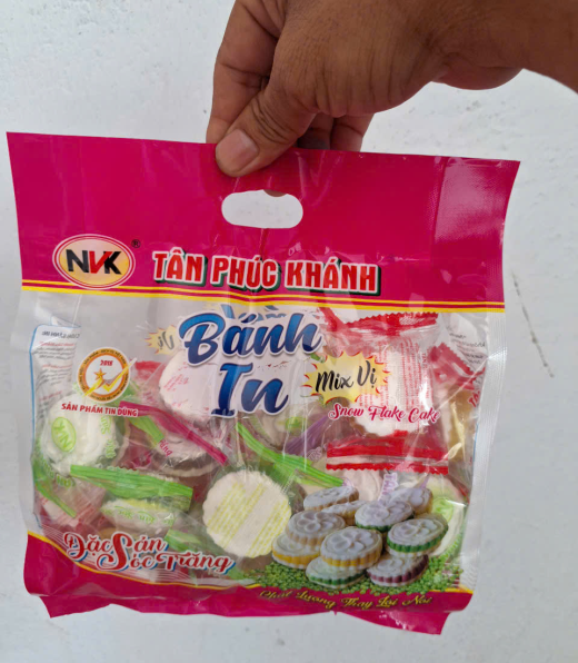 Bánh in mix vị túi 500gr