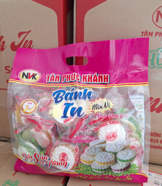 Bánh in mix vị túi 500gr