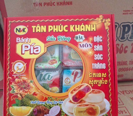 Bánh Pía Sầu Riêng Đậu-Môn