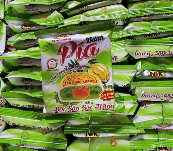 Bánh Pía lá Dứa sầu riêng Phúc Khánh