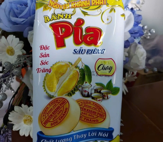 Bánh Pía Sầu Riêng Chay Khánh Phát